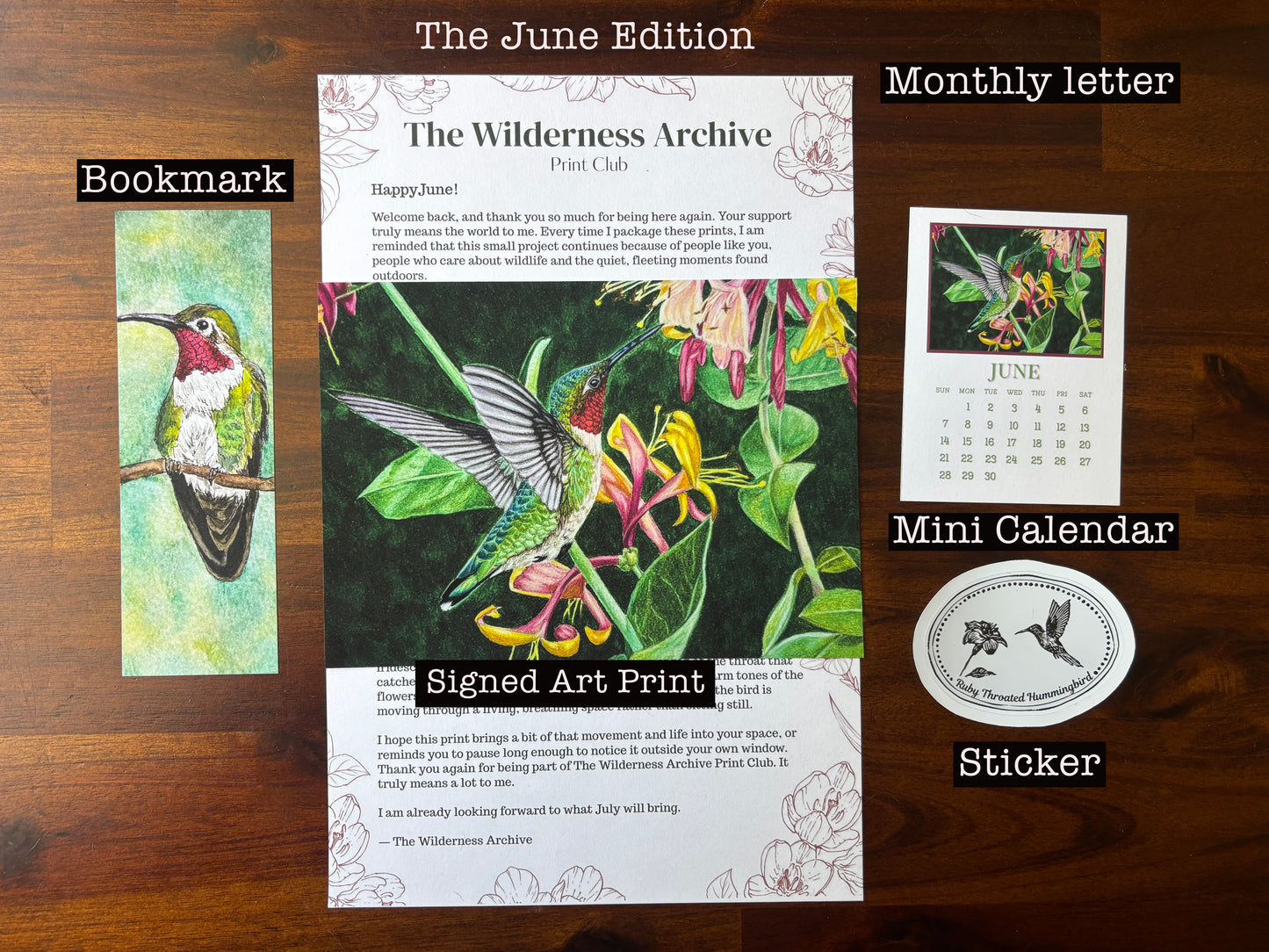 The Wilderness Archive Print Club